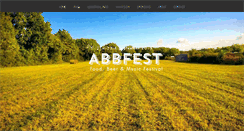 Desktop Screenshot of abbfest.org