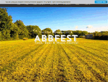 Tablet Screenshot of abbfest.org